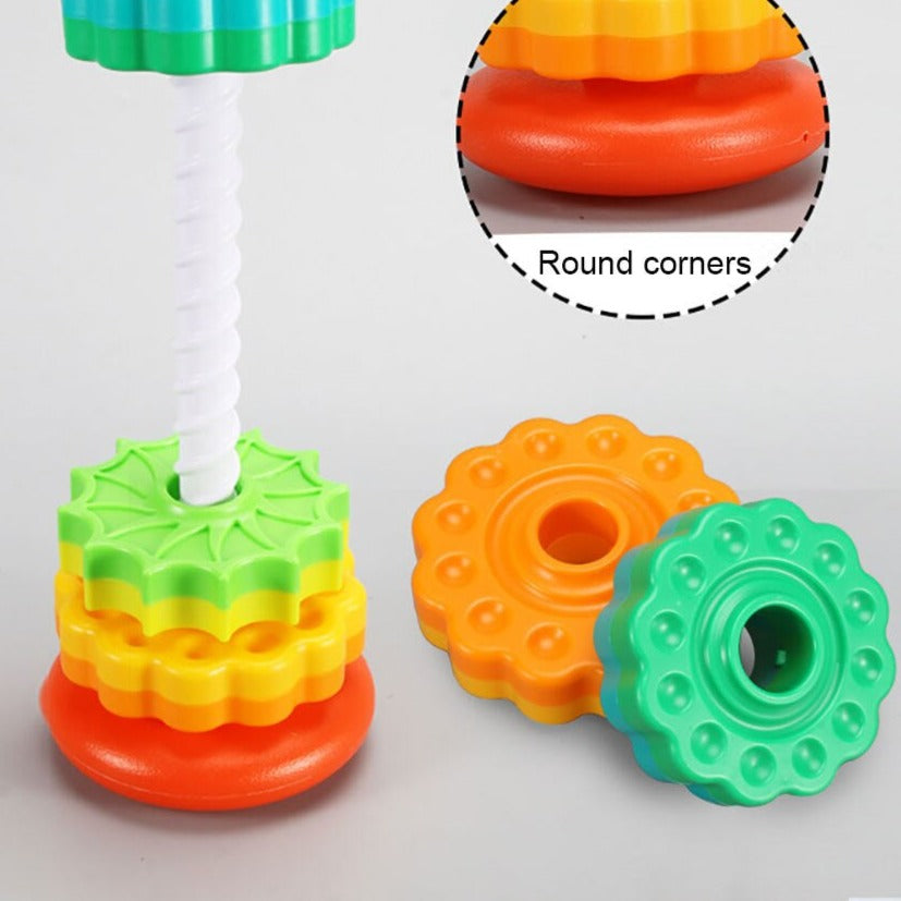 ColorTwirl™ - Kleurrijk stapelplezier - Stapeltoren