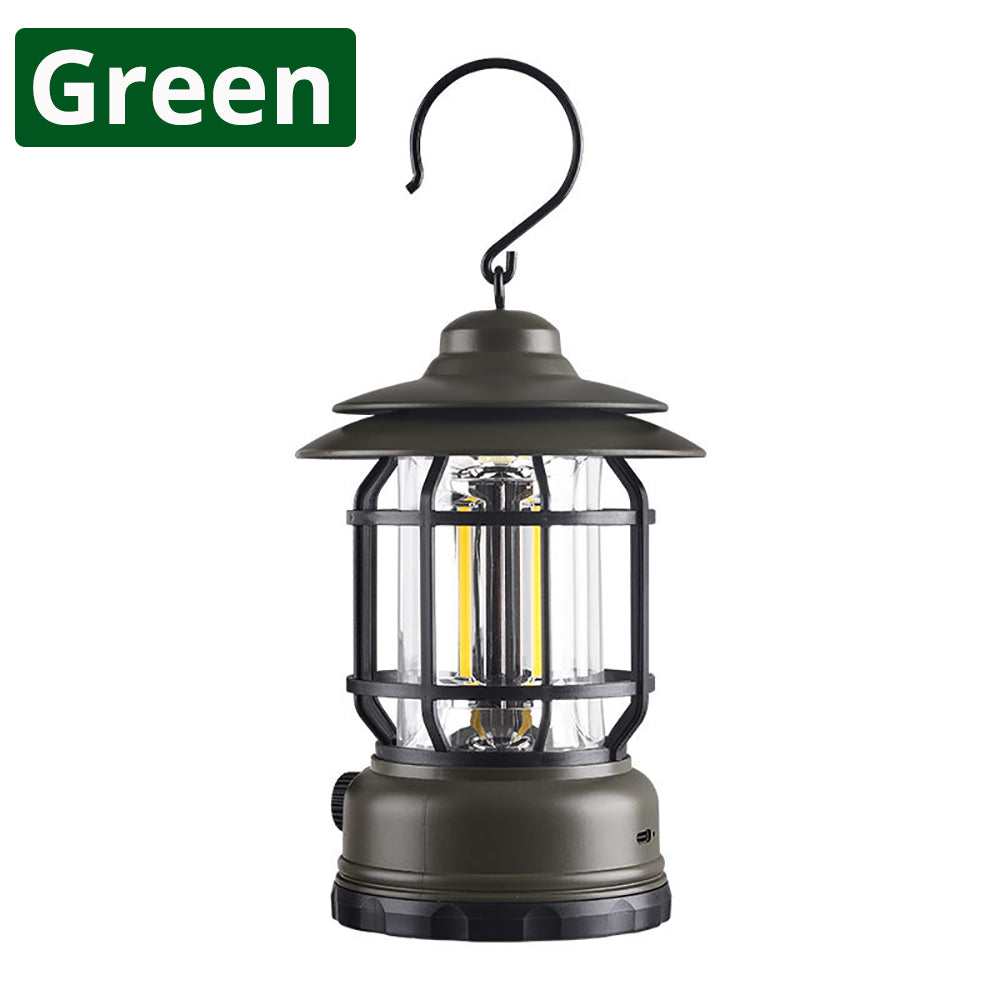 Bright™ || Praktisk bärbar retro campinglampa