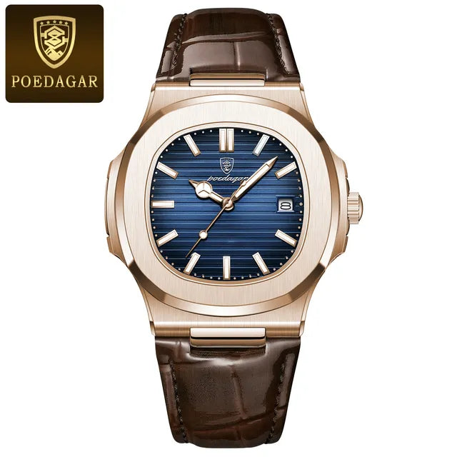POEDAGAR Luxury Men's Watch