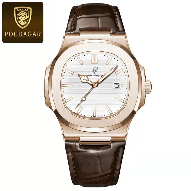 POEDAGAR Luxury Men's Watch