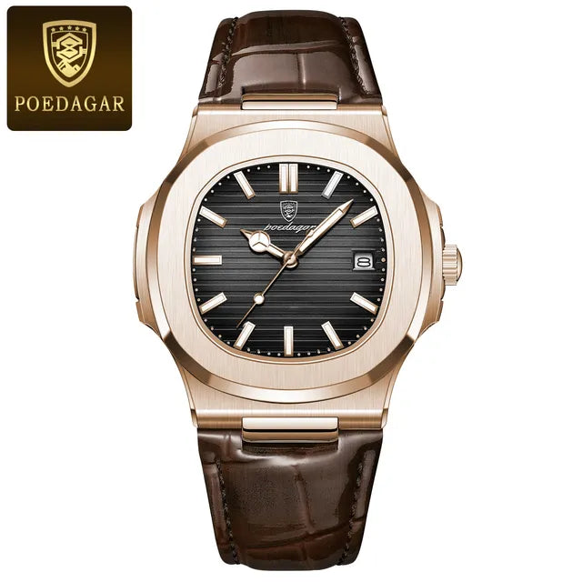POEDAGAR Luxury Men's Watch