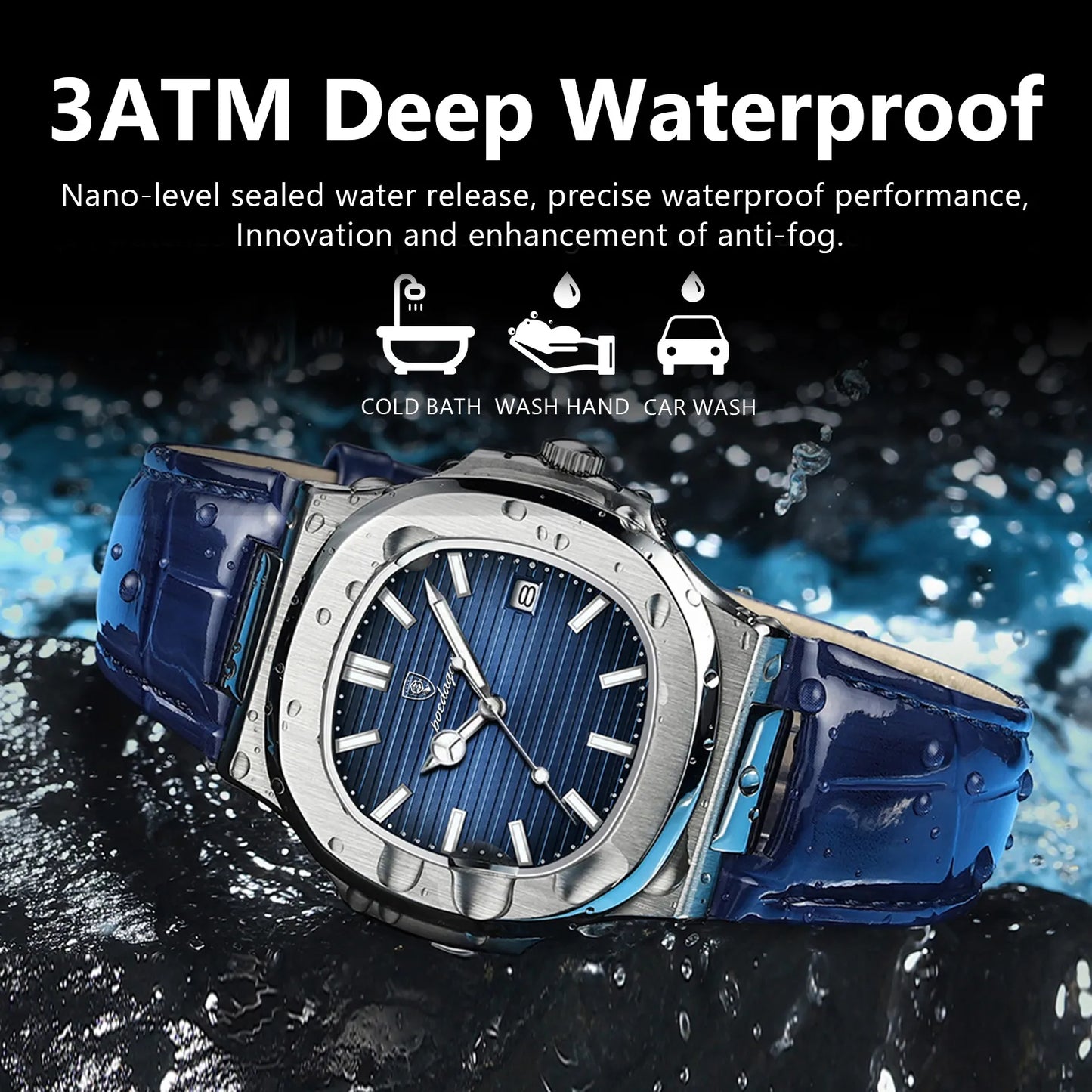 POEDAGAR Luxury Men's Watch