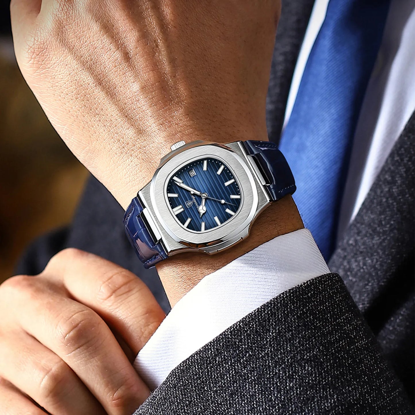 POEDAGAR Luxury Men's Watch
