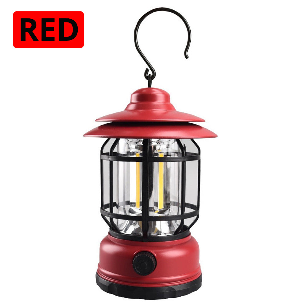 Bright™ || Praktisk bärbar retro campinglampa