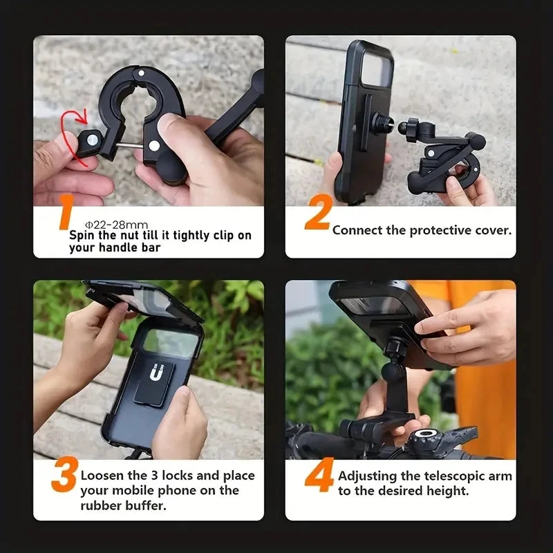 BikeMate: Handy Bicycle Phone Holder