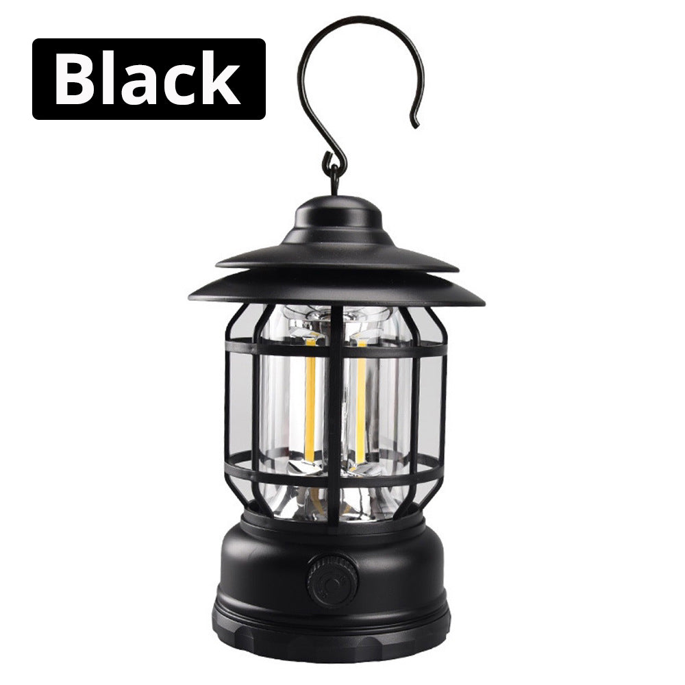 Bright™ || Praktisk bärbar retro campinglampa