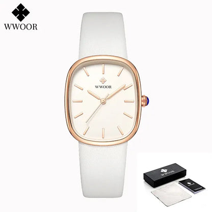Wwoor™ | Elegance Timepiece Luxury Leather Watch